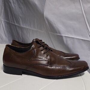 Stacy Adams Classic Brown Leather Men's Dress Shoes